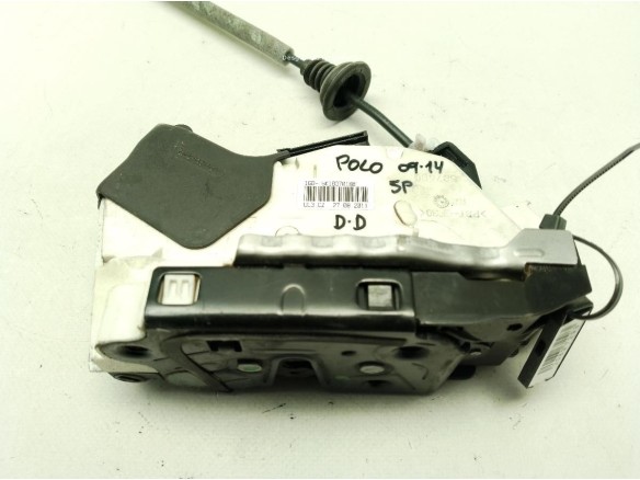CERRADURA PUERTA LAT DEL DER VW POLO (6R1, 6C1)|Desguaces La Cabaña