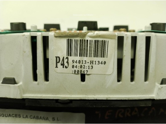94013H1340, CUADRO INSTRUMENTOS HYUNDAI TERRACAN (HP)|Desguaces La Cabaña