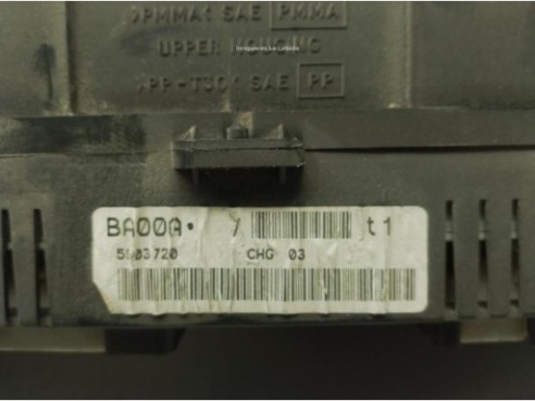 BA00A5903720, CUADRO INSTRUMENTOS NISSAN PRIMERA Hatchback (P12)|Desguaces La Cabaña