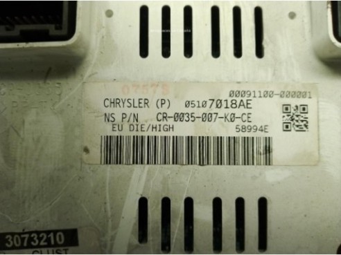 3073210,81102, CUADRO INSTRUMENTOS JEEP COMPASS (MK49)|Desguaces La Cabaña