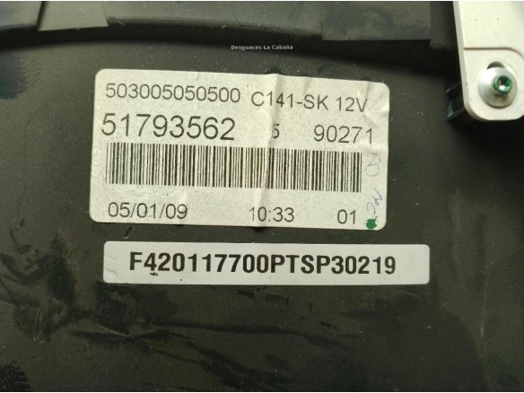 51793562, CUADRO INSTRUMENTOS FORD KA (RU8)|Desguaces La Cabaña