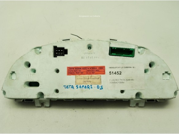 269954219984, CUADRO INSTRUMENTOS TATA SAFARI (42_FD)|Desguaces La Cabaña
