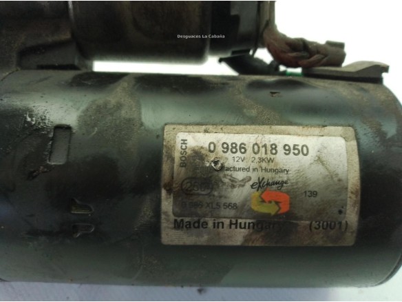 0986018950 ARRANQUE IVECO DAILY IV Caja/Chasis|Desguaces La Cabaña