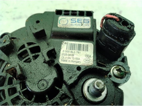  F000BL0781 ALTERNADOR IVECO DAILY VI Furgón|Desguaces La Cabaña