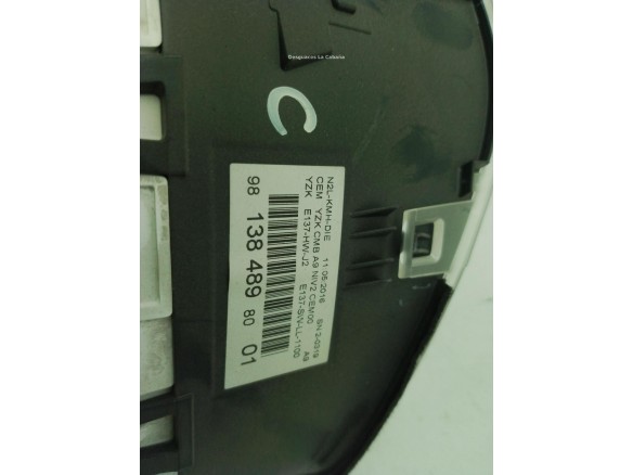 9825986680, 9813848980 CUADRO INSTRUMENTOS PEUGEOT 2008|Desguaces La Cabaña