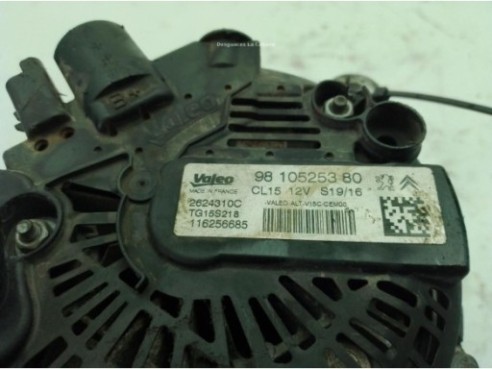 9810525380 ALTERNADOR PEUGEOT 2008|Desguaces La Cabaña