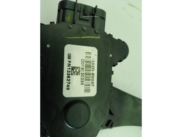 102DE0037, 13362749 POTENCIOMETRO ACELERADOR OPEL MERIVA B Limusina (S10)|Desguaces La Cabaña