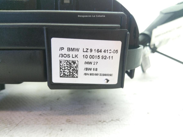 LZ916441605 MANDO COMPLETO BMW X1 (E84) |Desguaces La Cabaña
