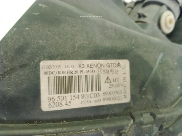 620845, 9650115480 FARO IZQUIERDO CITROEN C5 II (RC_)|Desguaces La Cabaña