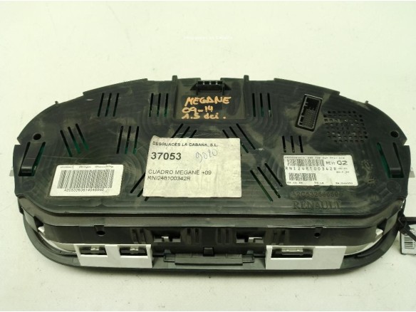 RNI248100342R, CUADRO INSTRUMENTOS RENAULT MEGANE III Fastback (BZ0_)|Desguaces La Cabaña