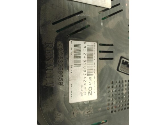 RNI248100342R, CUADRO INSTRUMENTOS RENAULT MEGANE III Fastback (BZ0_)|Desguaces La Cabaña