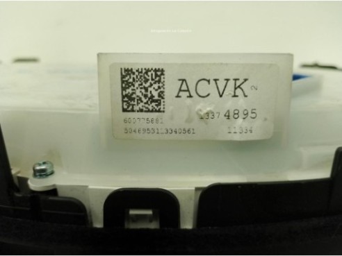 ACVK,13374895, CUADRO INSTRUMENTOS OPEL ASTRA J (P10)|Desguaces La Cabaña