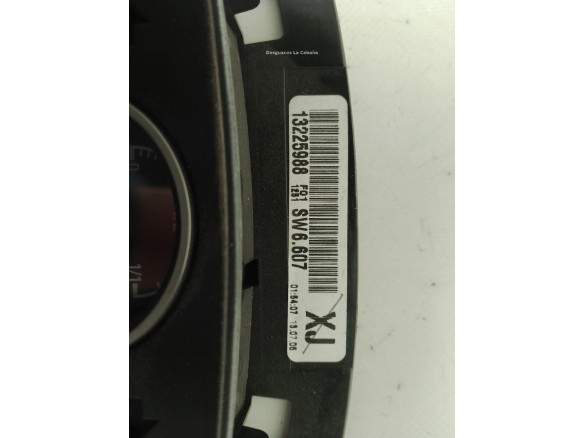 13225988XJ, CUADRO INSTRUMENTOS OPEL ASTRA H (A04)|Desguaces La Cabaña