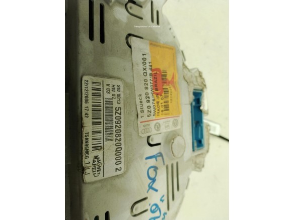 5Z0920820Q, CUADRO INSTRUMENTOS VW FOX (5Z1, 5Z3)|Desguaces La Cabaña