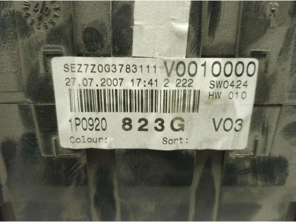 1P0920823G, CUADRO INSTRUMENTOS SEAT LEON (1P1)|Desguaces La Cabaña