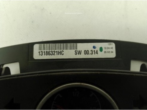13186321HC, CUADRO INSTRUMENTOS OPEL ASTRA H (A04)|Desguaces La Cabaña