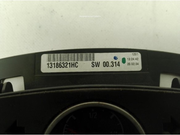 13186321HC, CUADRO INSTRUMENTOS OPEL ASTRA H (A04)|Desguaces La Cabaña