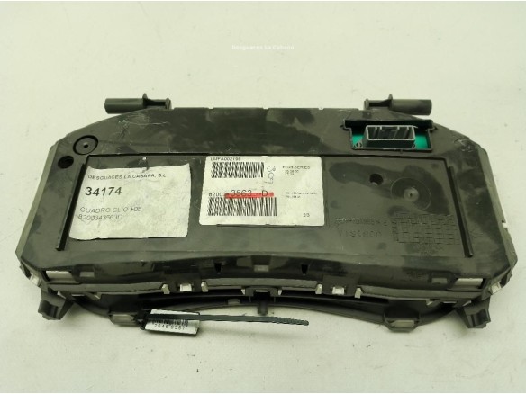 8200343563D, CUADRO INSTRUMENTOS RENAULT CLIO III (BR0/1, CR0/1)|Desguaces La Cabaña