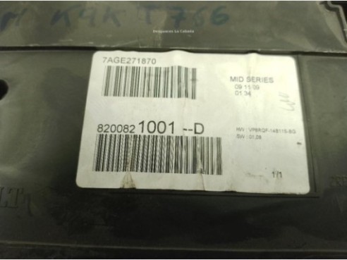 8200821001D, CUADRO INSTRUMENTOS RENAULT CLIO III (BR0/1, CR0/1)|Desguaces La Cabaña