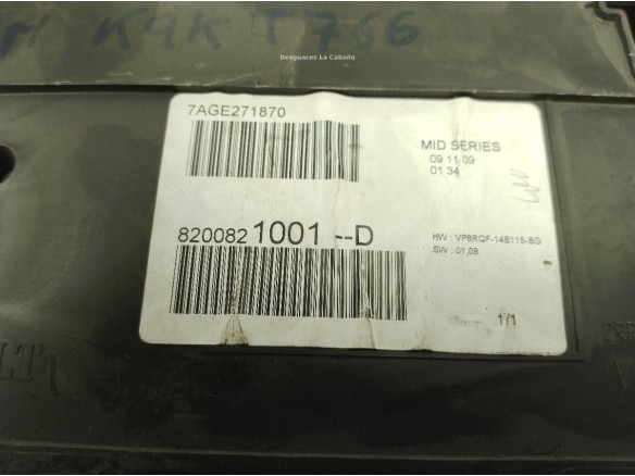 8200821001D, CUADRO INSTRUMENTOS RENAULT CLIO III (BR0/1, CR0/1)|Desguaces La Cabaña