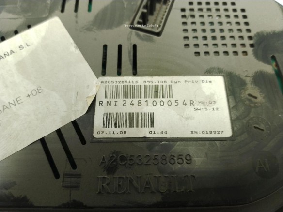 A2C53285113, CUADRO INSTRUMENTOS RENAULT MEGANE III Fastback (BZ0_)|Desguaces La Cabaña