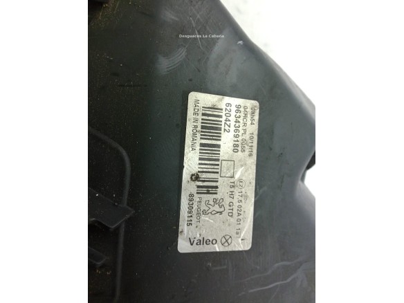 FARO IZQUIERDO PEUGEOT 307 (3A/C)|Desguaces La Cabaña