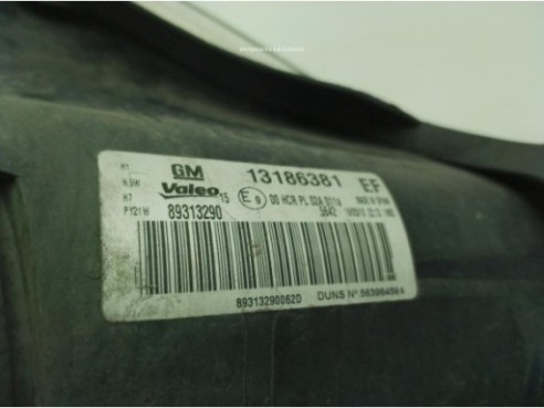 13186381 FARO IZQUIERDO OPEL CORSA D (S07)|Desguaces La Cabaña