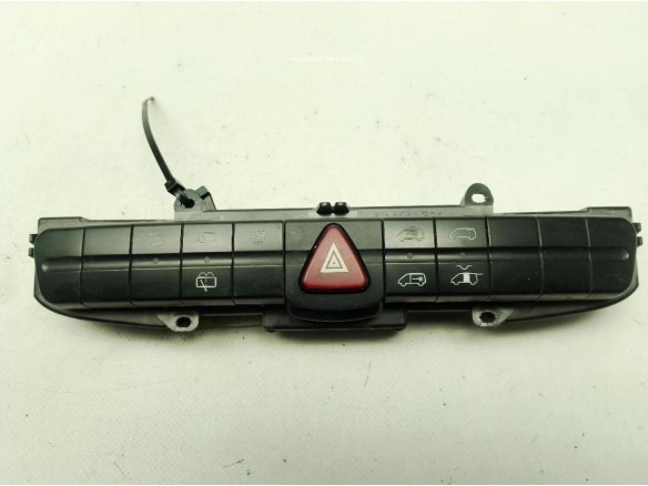 6395454507, INTERRUPTOR WARNING MERCEDES BENZ VITO / MIXTO Furgón (W639)|Desguaces La Cabaña