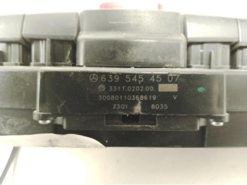 6395454507, INTERRUPTOR WARNING MERCEDES BENZ VITO / MIXTO Furgón (W639)|Desguaces La Cabaña
