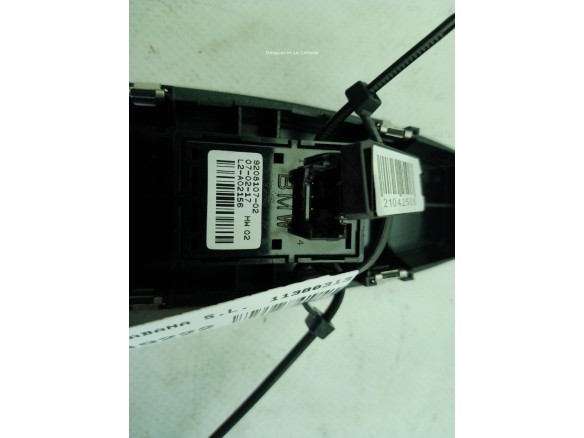 61319208107, 920810702 MANDO ELEVALUNAS PUERTA LAT DEL DER BMW 3 (F30, F80)|Desguaces La Cabaña
