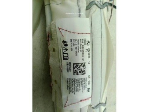  722104612 AIRBAG CORTINA DER BMW 3 (F30, F80)|Desguaces La Cabaña