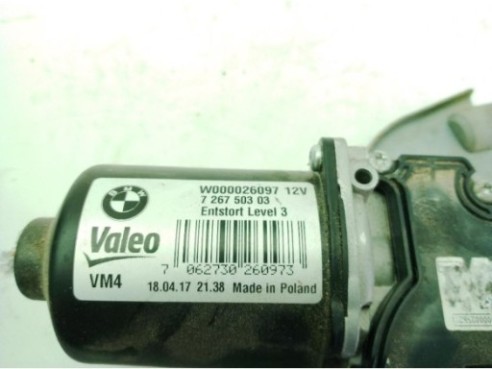 61617260488, 726750303 MOTOR LIMPIAPARABRISAS DEL BMW 3 (F30, F80)|Desguaces La Cabaña