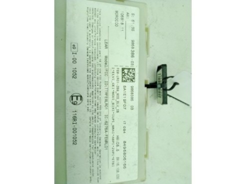 61149259466, 986838603 CAJA FUSIBLES INTERIOR (BSI) BMW 3 (F30, F80)|Desguaces La Cabaña