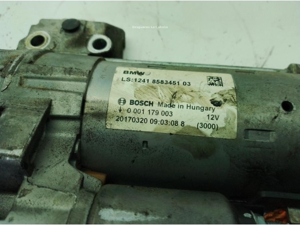12418583451 ARRANQUE BMW 3 (F30, F80)|Desguaces La Cabaña