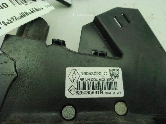 825039969R, 825035881R CERRADURA PUERTA LAT TRA IZQ RENAULT MEGANE IV (B9A/M_)|Desguaces La Cabaña