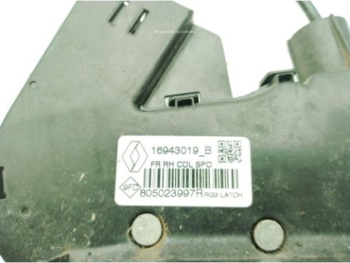 805024590R, 805023997R CERRADURA PUERTA LAT DEL DER RENAULT MEGANE IV (B9A/M_)|Desguaces La Cabaña