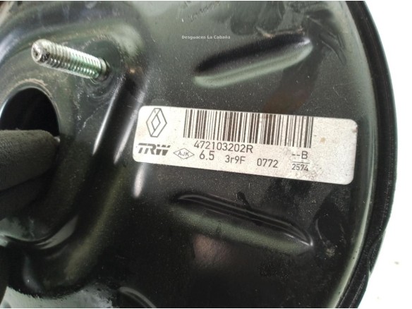 472109056R SERVOFRENO RENAULT CAPTUR (J5_, H5_)|Desguaces La Cabaña