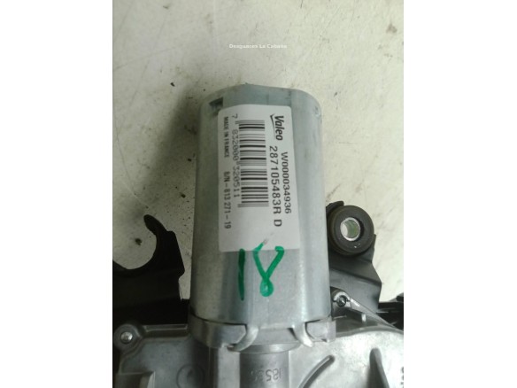 287105483R MOTOR LIMPIAPARABRISAS TRA RENAULT CAPTUR (J5_, H5_)|Desguaces La Cabaña