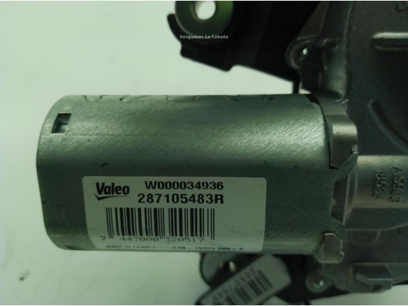 287105483R MOTOR LIMPIAPARABRISAS TRA RENAULT ZOE (BFM_)|Desguaces La Cabaña