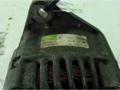 5705E7 ALTERNADOR PEUGEOT BOXER Furgón (230L)|Desguaces La Cabaña