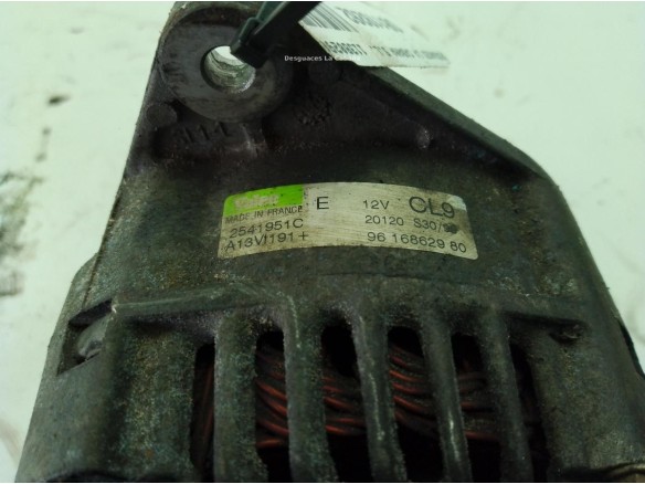 5705E7 ALTERNADOR PEUGEOT BOXER Furgón (230L)|Desguaces La Cabaña