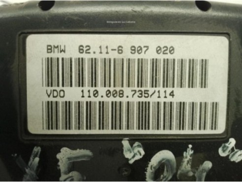 62116907020, CUADRO INSTRUMENTOS BMW X5 E53 |Desguaces La Cabaña