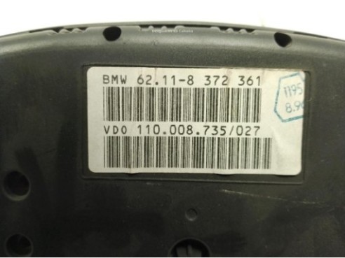 62118372361, CUADRO INSTRUMENTOS BMW 5 (E39)|Desguaces La Cabaña