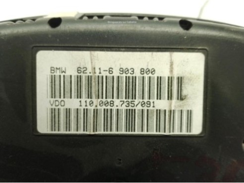 62116903800, CUADRO INSTRUMENTOS BMW 5 (E39)|Desguaces La Cabaña
