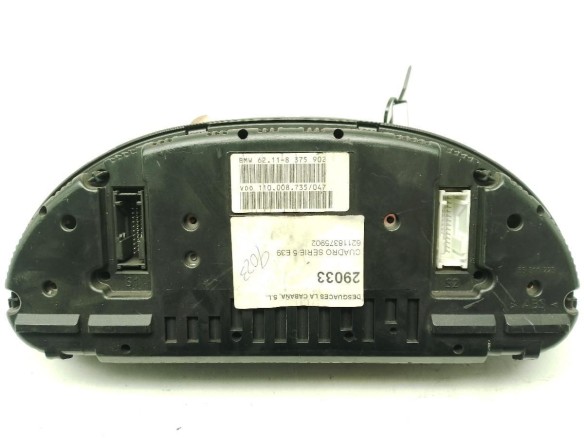 62118375902, CUADRO INSTRUMENTOS BMW 5 (E39)|Desguaces La Cabaña