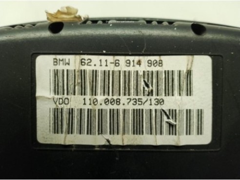 62116914908, CUADRO INSTRUMENTOS BMW 5 (E39)|Desguaces La Cabaña