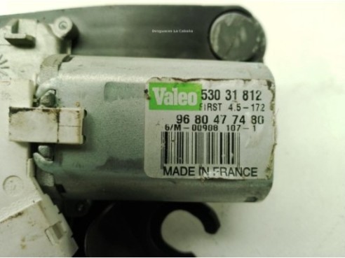 MOTOR LIMPIAPARABRISAS TRA CITROEN C4 II (B7)|Desguaces La Cabaña