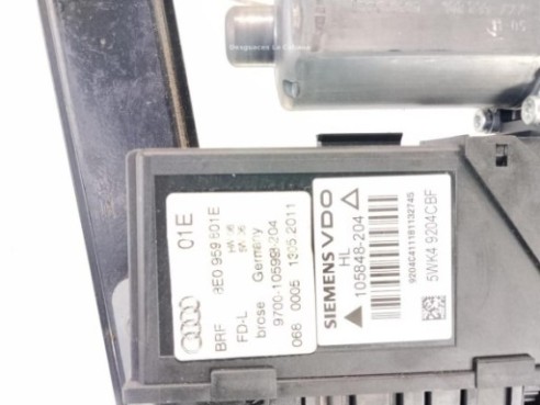 8E0839461C ELEVALUNAS PUERTA LAT TRA IZQ SEAT EXEO ST (3R5)|Desguaces La Cabaña