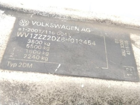 2D0805591 FRENTE VW LT 28-46 II Furgón (2DA, 2DD, 2DH)|Desguaces La Cabaña