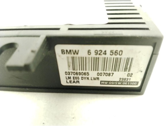 6924560 CENTRALITA MOTOR BMW 7 (E65, E66, E67)|Desguaces La Cabaña